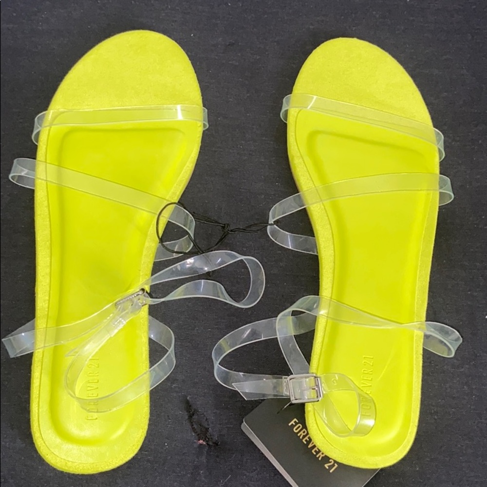 Clear Strap Sandals